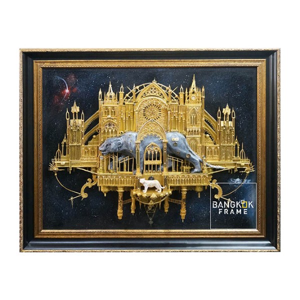 กรอบรูปโชว์งานศิลป์สะสม